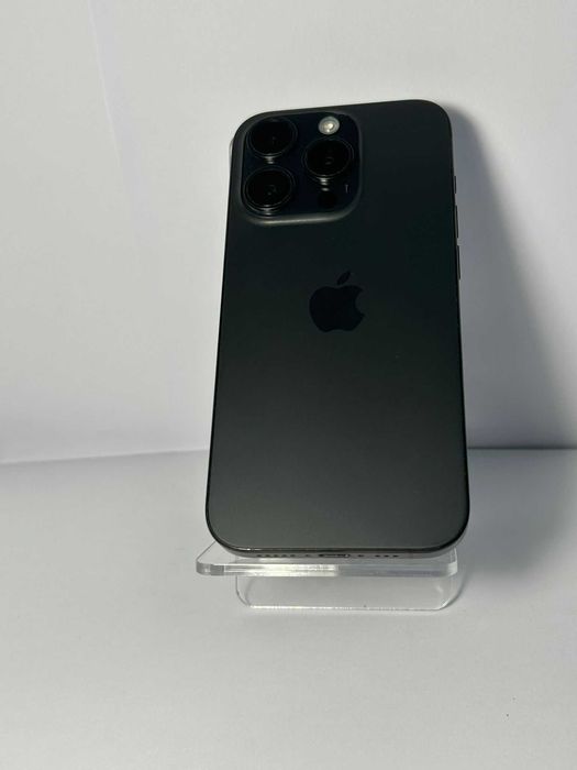 iPhone 15 Pro 128GB Titan Negru – Baterie 87% – 565 Cicluri