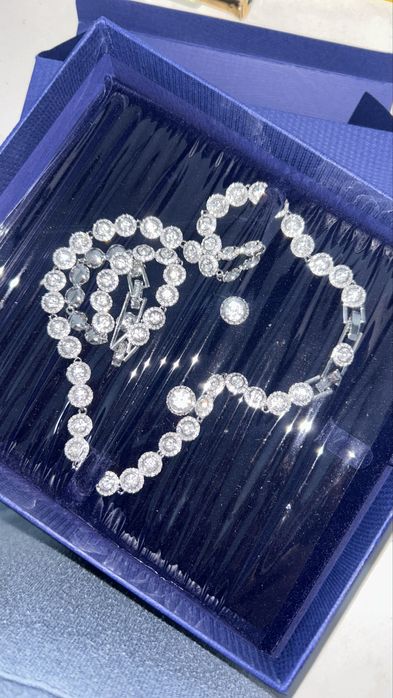 Set swarovsky angelic silver
