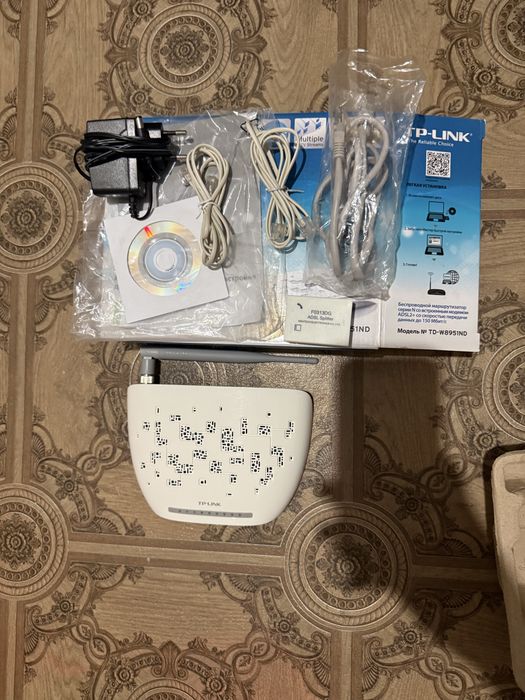 Модем / Роутер TP-LINK TD-W8951ND Полный комплект
