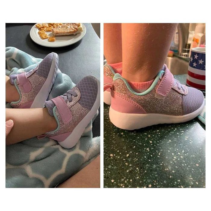 Pantofi sport cu sclipici