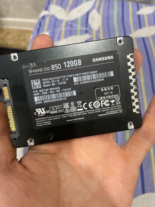Продам SSD SAMSUNG на 120гб