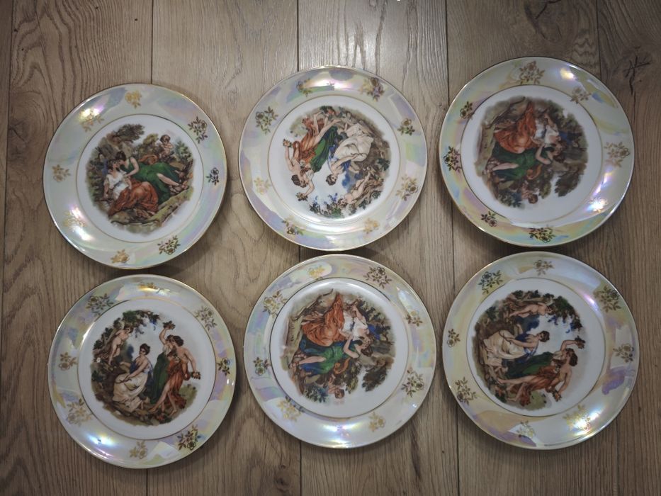 Serviciu Masă Porțelan Sidefat KAHLA Madonna original GDR – 23 Piese