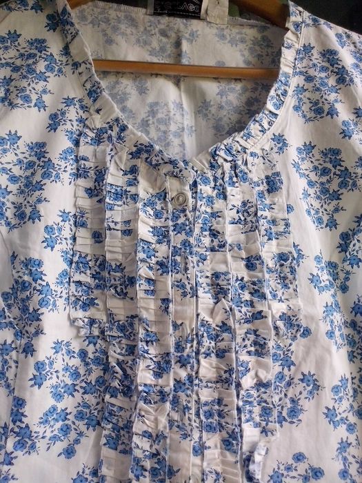 bluza noua,44/46/18,batist bumbac,boho chic