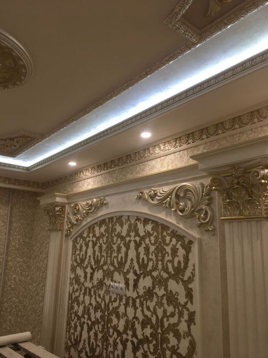 Гипсокартон пергоротка потолок фигура киламиза тошкентлий усталар