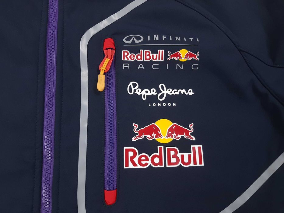Red Bull x Pepe Jeans - Оригинално мъжко софтшел яке размер 2XL
