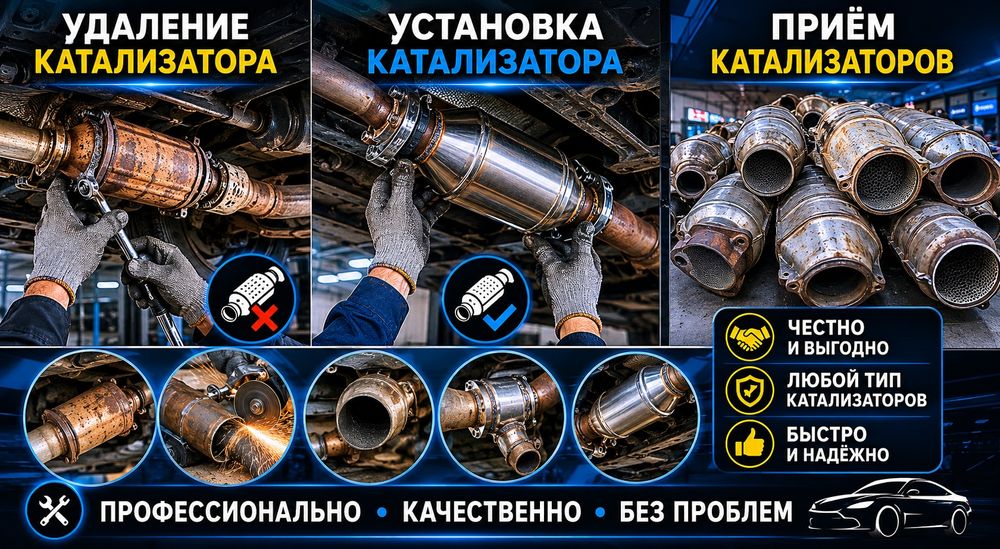 Приём катализаторов