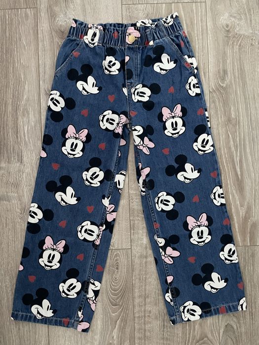 Pantaloni H&M cu Minnie nr.128