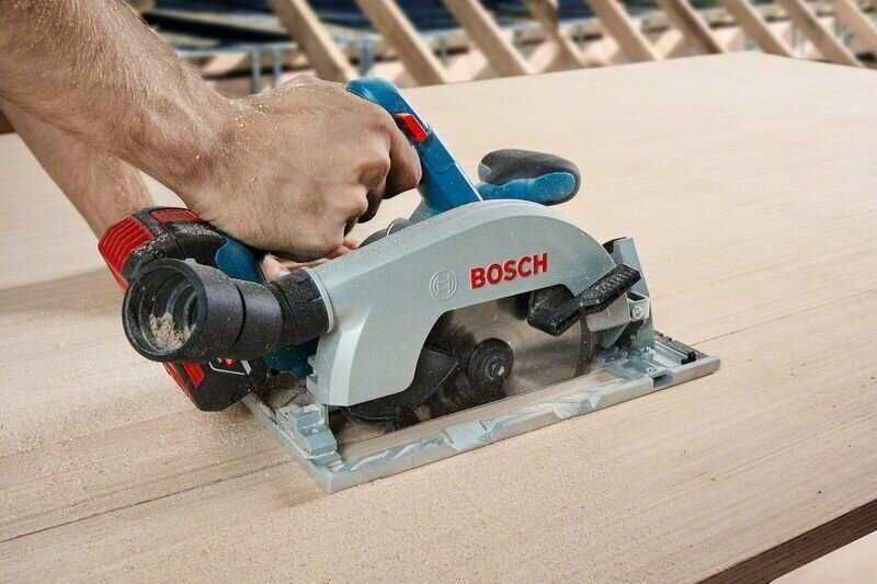 Акумулаторен циркуляр Bosch GKS 185-LI , 18 V, 165 мм, без батерия и зарядно устройство