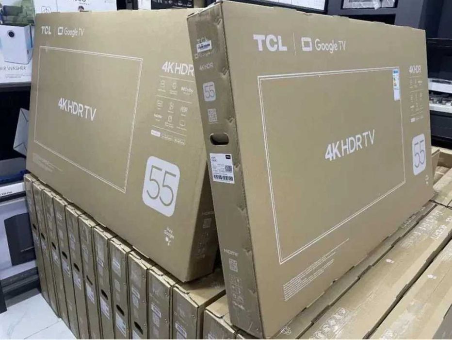Телевизор TCL 55 T6D 120Hz Qled HDR10+Dolby atmoos 4K ULTRA HD 2x pult