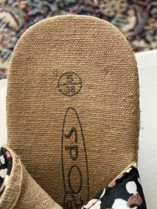 Хубави летни обувки на платформа-Еспадрили