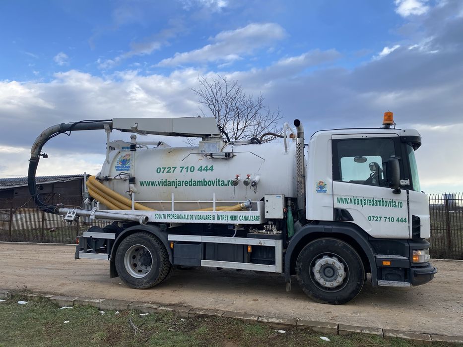 Vidanjare fose septice., desfundare canalizare!