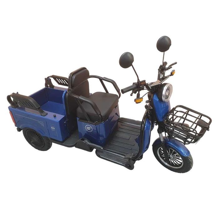 Електрическа триколка карго XG двуместна