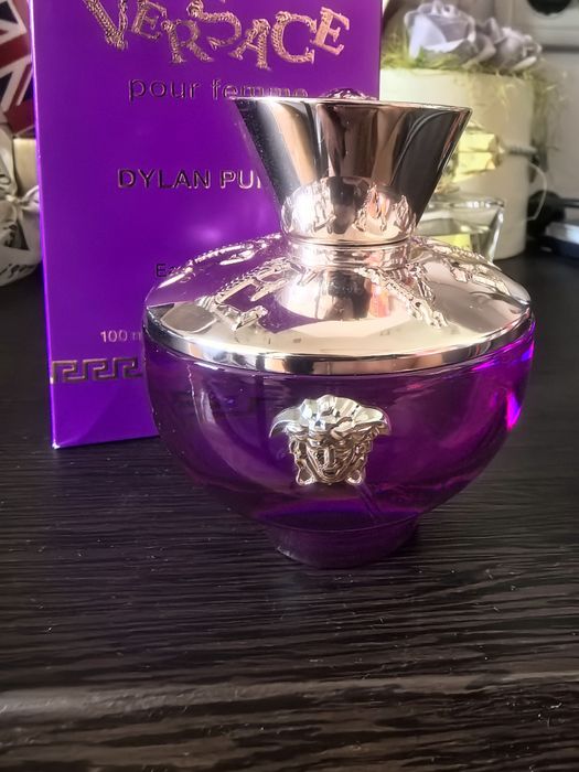 Versace yellow cristal, versace Dylan purple, montale