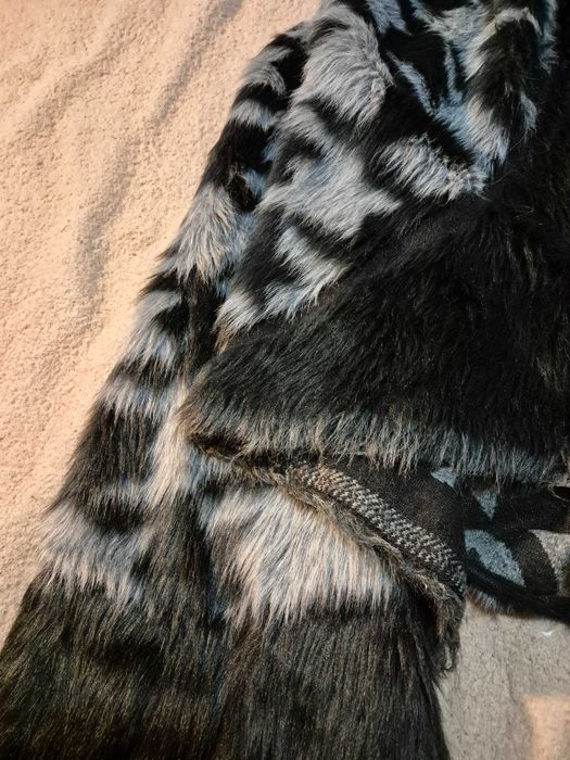 Pelerină de dama, tip Poncho, din blană artificială, noua