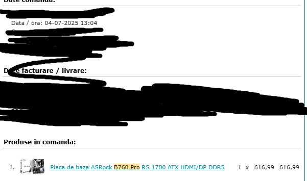 I7 14700K b760 Pro RS