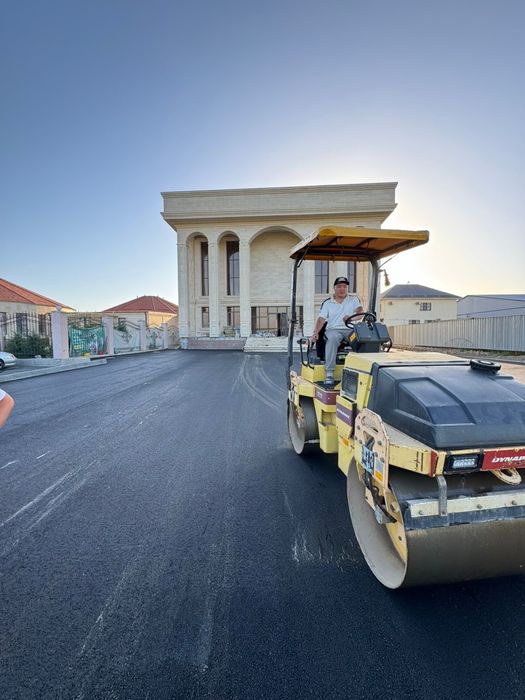 Асфальтирование дворов, ангаров