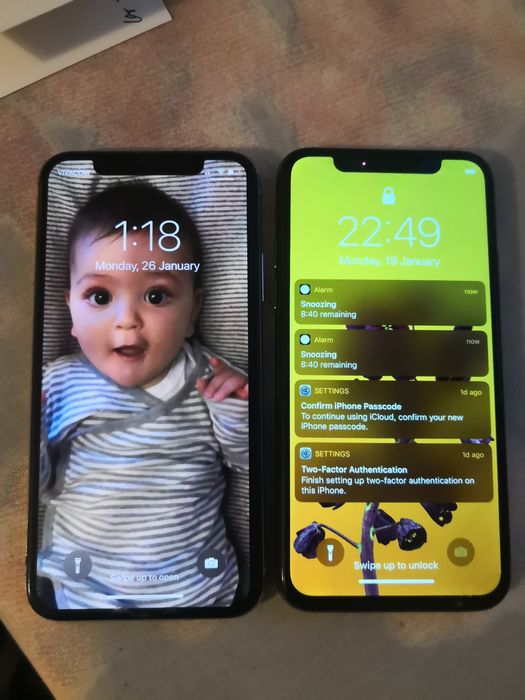 Два телефона Iphone 11, jailbroken