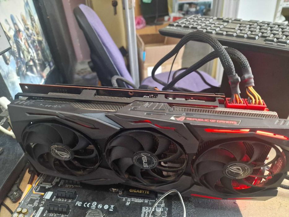 AMD Radeon RX5700XT Asus Republic of Gamers 8Gb DDR6 Гаранция 3 месеца ...