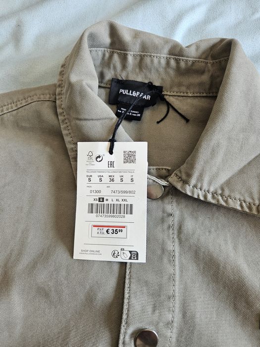 Cămașă overshirt Pull&Bear „Staff Limited Edition"