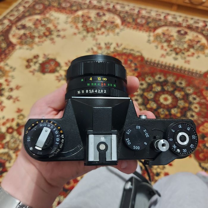 Зенит ЕТ с объективом Helios 44м-4