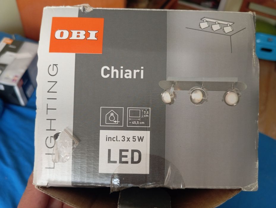 Spot led Chiari 3x5w