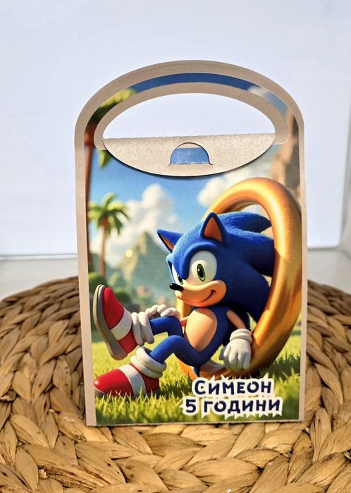 Детска подаръчна чантичка с комплект за оцветяване и игра