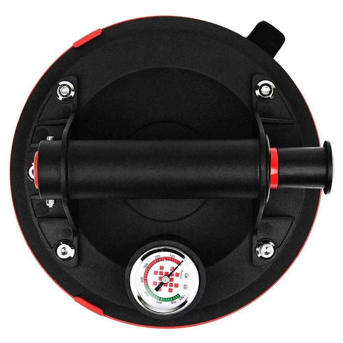 Вакуум вендуза с манометър и помпа, SHIJING P611, 200 мм, до 110 кг