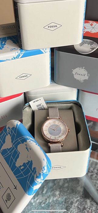 Ceasuri Dama Fossil noi! Garantie/Cutie si punga cadou fossil!