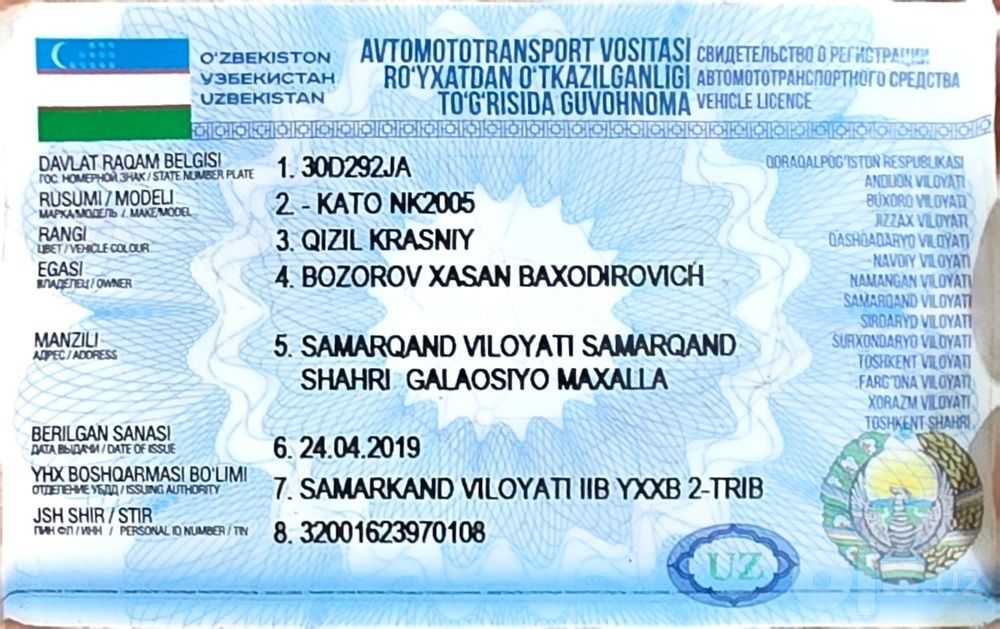 Avto kran KATO yaponiya