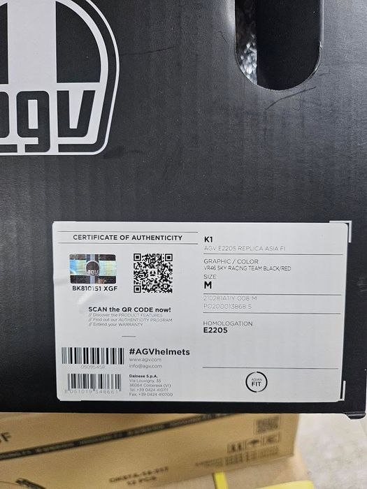 AGV шлем оригинал