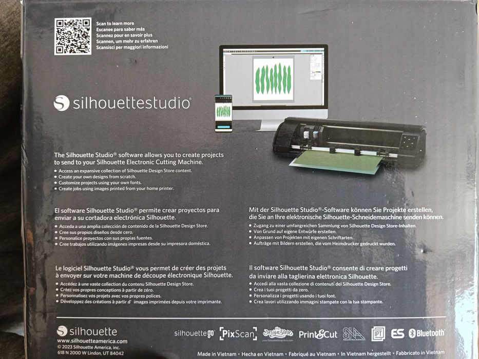Продавам плотер Silhouette Cameo 5 (Черен) – В ГАРАНЦИЯ