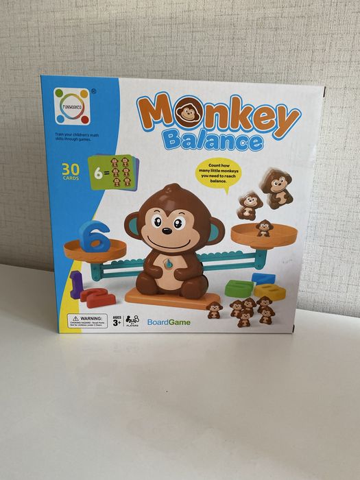 Везна Маймунки, цифри, броим, смятаме