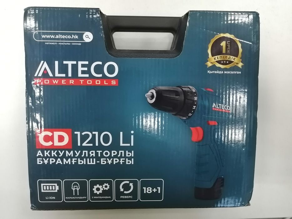 Шуруповерт  Аlteco CD1210 LI
