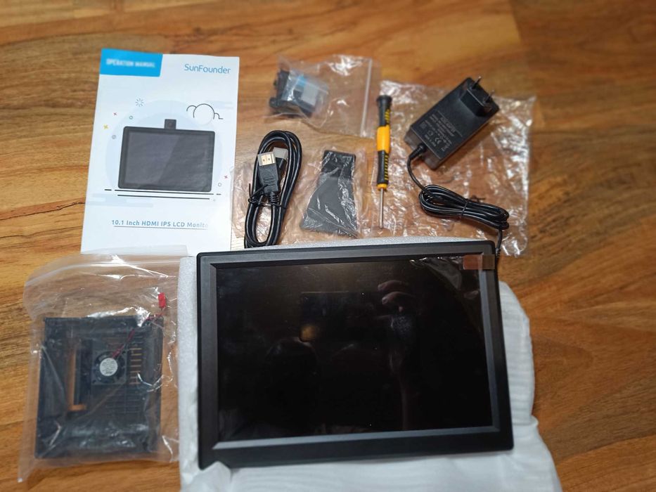 SunFounder 10.1" IPS екран за Raspberry Pi 1280x800, КАМЕРА, екстри...
