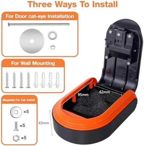 Ново Скривалище за ключ с код + магнити – за автомобил дом кутия кола