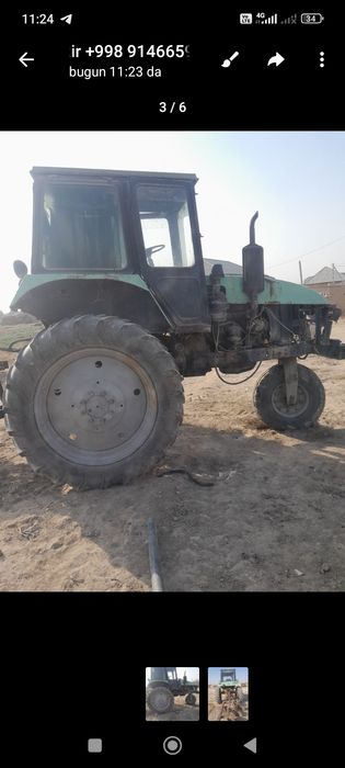 Traktor TTZ 80,11 yili 2008