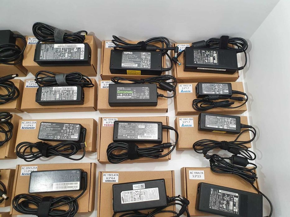 +Гаранция НОВИ! Зарядно захранване лаптоп Dell / Lenovo / HP / Toshiba