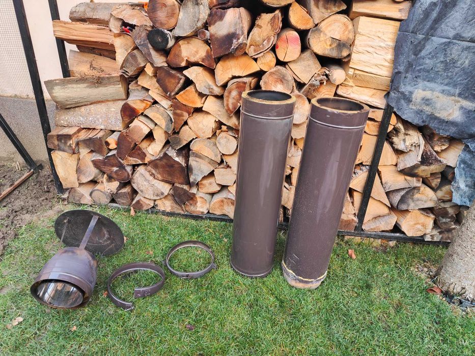 Element liniar inox izolat, diam int 200 , ext 300 mm, H=1M