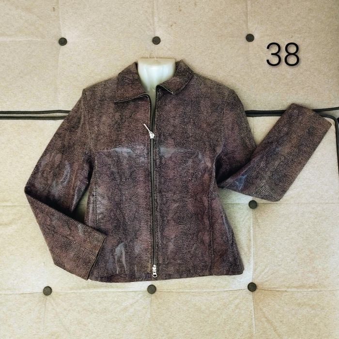 Куртки кожаные Италия