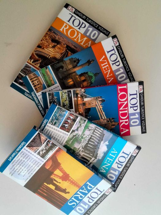Ghiduri turistice - Roma/Londra/Viena/paris/Atena