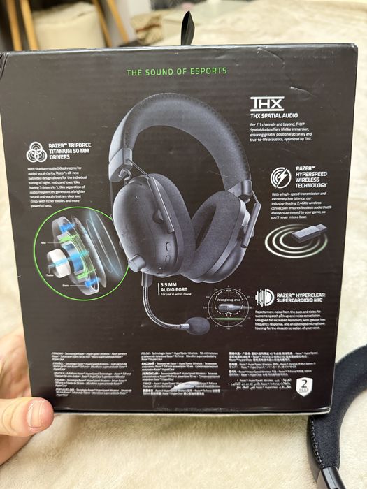 Casti Razer Blackshark V2 Pro Wireless