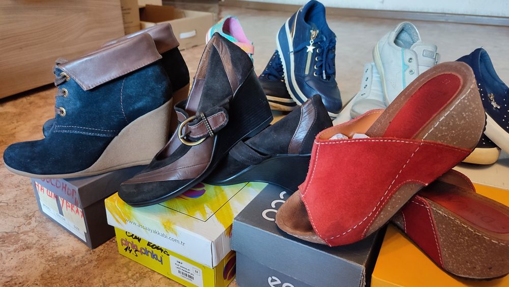 Продам кожаные туфли!