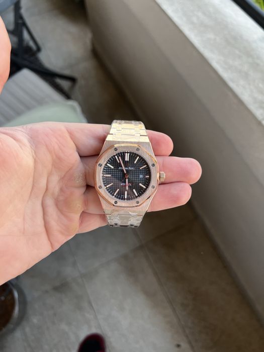 Audemars Piguet Royal Oak Rose Gold And Black 41mm