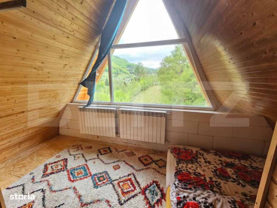 Cabana autentica cu 4565 mp teren, Liniste si Confort, Avram Iancu