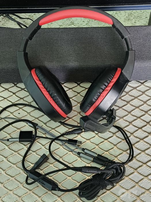 Igrovoy naushnik mikrofonli (Gaming Headset) — to'liq ishchi holatda