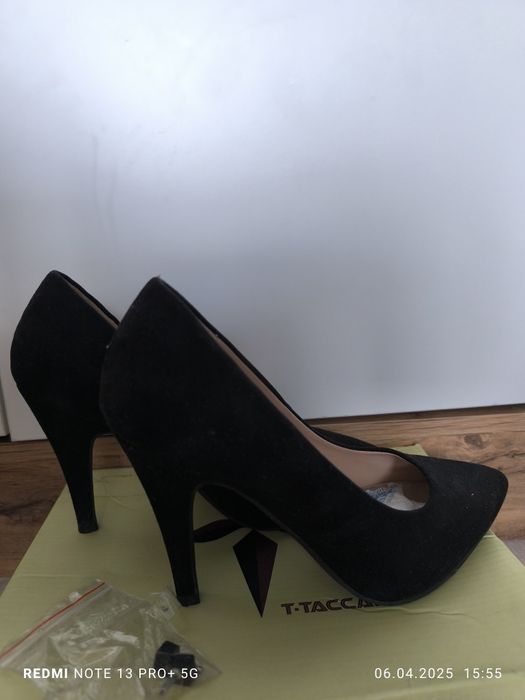 Туфли натуральная замша