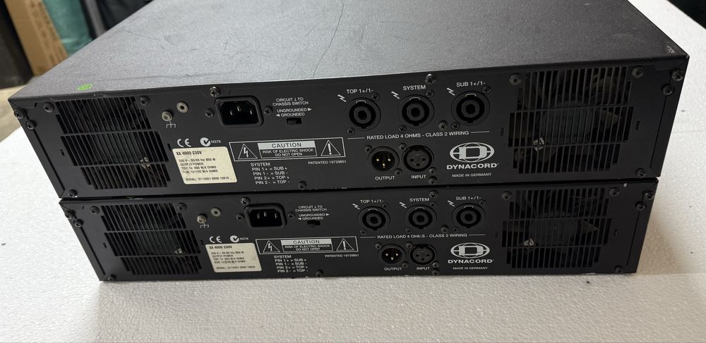 Vand amplificator dynacord XA4000 ( dynacord XA2 )