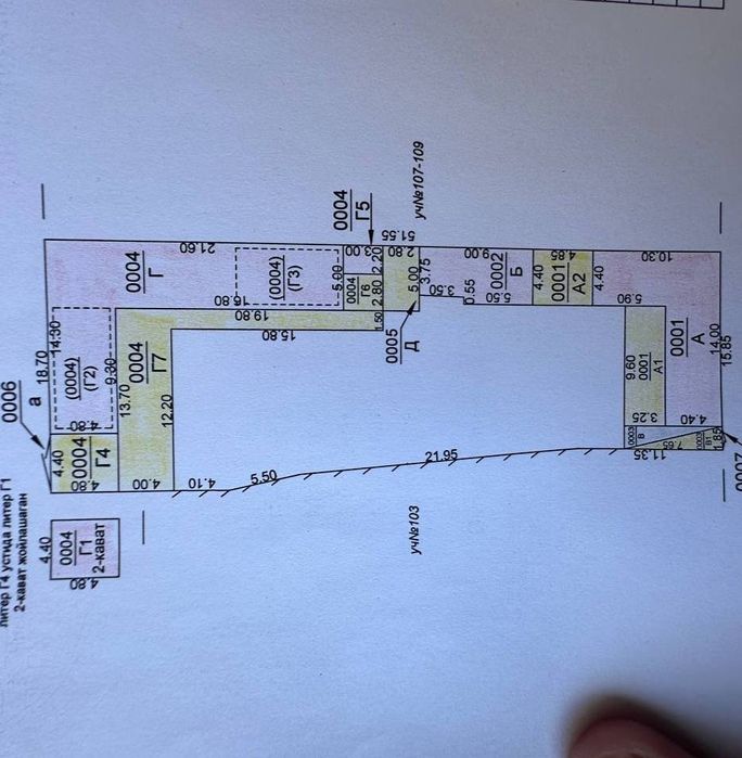 Юнусобод Гвардейский Ок тепа махалла 8,8 сотих ер икки тамонлама куча