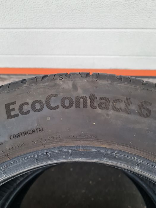 Летни гуми 2 броя CONTINENTAL EcoContact6 185 60 R14 дот 0720