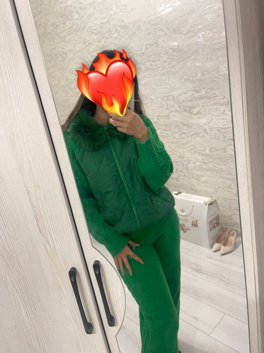 Двойка очень теплая вязанная